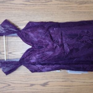 JJs House Grape Lace Dress
